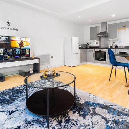 Beautiful Birmingham Central Spacious Apartment-Free Parking, Wifi, Contractors, Hs2, Bullring, Birmingham City Fc Zewnętrze zdjęcie
