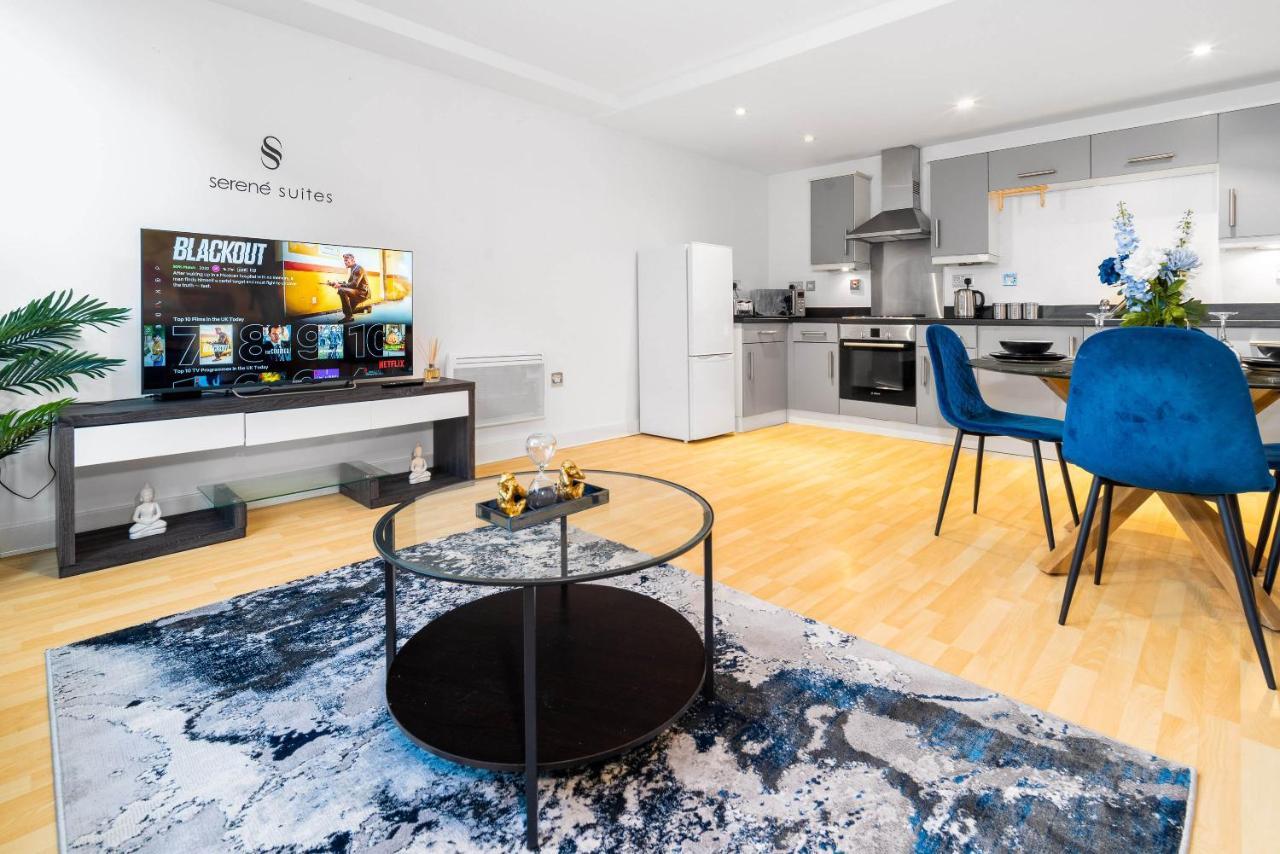 Beautiful Birmingham Central Spacious Apartment-Free Parking, Wifi, Contractors, Hs2, Bullring, Birmingham City Fc Zewnętrze zdjęcie