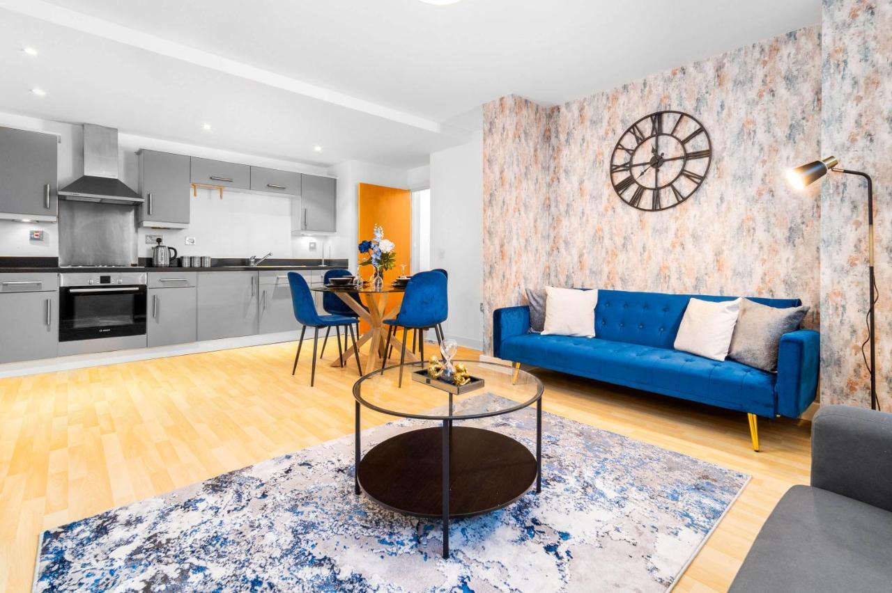 Beautiful Birmingham Central Spacious Apartment-Free Parking, Wifi, Contractors, Hs2, Bullring, Birmingham City Fc Zewnętrze zdjęcie